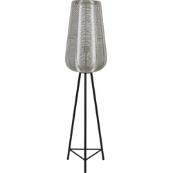 Light&living Vloerlamp driepoot Ø37x147 cm ADETA nikkel