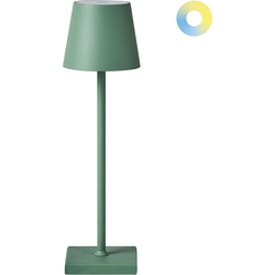 Beliani BACEIRO - Tafellamp-Groen-Aluminium