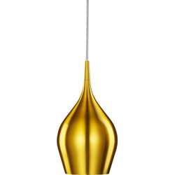 Hanglamp Vibrant Kunststof L:12,3cm Goud