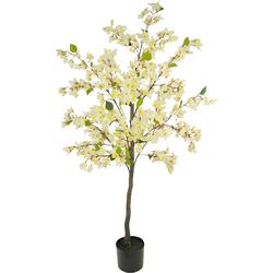 Hoyz Greenery - Kunstplant Bougainvillea 150 cm wit