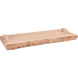 Kaarsen plateau hout 51 cm - Kaarsenplateaus