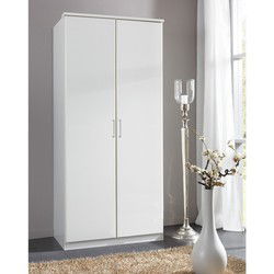 Kast met 2 deuren en interne kledingkast - L91 cm