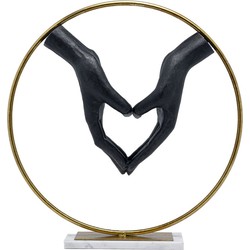 Kare Decofiguur Elements Heart Hand 62cm