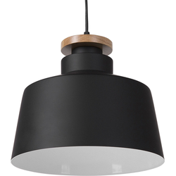 Beliani DANUBE - Hanglamp-Zwart-Aluminium