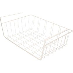 Kast opberg/opruim sokkenmandje wit 40 X 27 CM - Opbergmanden