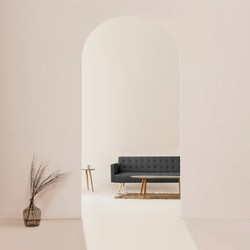 Sofa bed Fiorentina - Antra Grey - 191x80(97)x75(40) cm