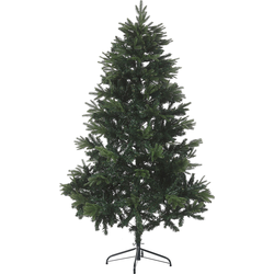 Beliani LANGLEY - Kerstboom-Zwart-Synthetisch materiaal
