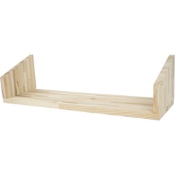 Duurzaam wandrek FENCY - plank tripel pallet (59x18 cm)