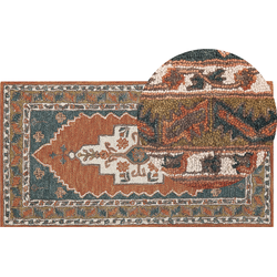 GELINKAYA  - Vloerkleed - Multicolor - 80 x 150 cm - Wol