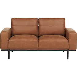 SOVIK - Tweezitsbank - Bruin - Polyester