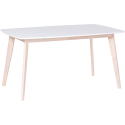 Beliani SANTOS - Eettafel-Wit-MDF