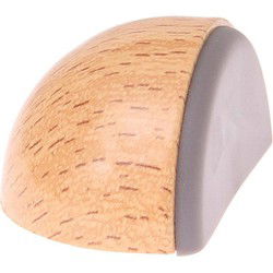 Deurstopper schroefbaar moon 45x25 beuk