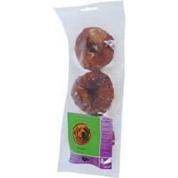 Natuurlijke Snack donut met eend 7 cm zak a 3 stuks
