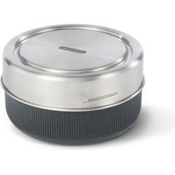 Black+Blum Glazen Lunchkom - Ø140mm - Leisteen