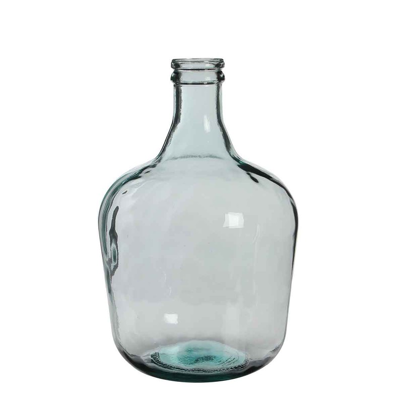 Mica Decorations fles diego glas maat in cm: 42x27 transparant - 