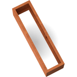 Artesa Rechthoekige plantenbak cortenstaal L150 x B40 x H40 cm