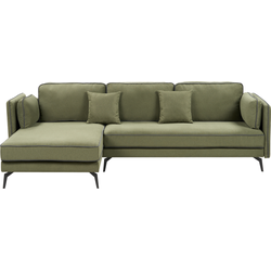Beliani ALTAN - Hoekbank-Groen-Polyester