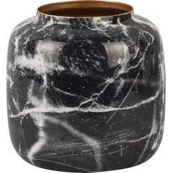 Present Time - Vaas Marble Look Sphere Large - Zwart