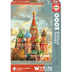 Educa Educa St Basil's Cathedral, Moscow (1000)