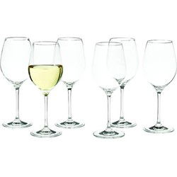 Royal Leerdam Wijnglazen Esprit - 6x - witte wijn - glas - 320 ml - Wijnglazen