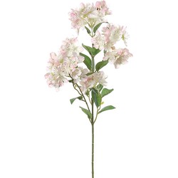 Louis Maes Bloesem kunstbloem/tak - roze appelbloesem - 60 cm - Kunstbloemen