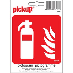 Pictogram 10x10cm Brandblusapparaat