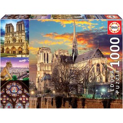 Educa Educa Collage Notre Dame (1000)