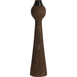 Light&living Lampvoet Ø9x40 cm FESTINA hout mat donker bruin