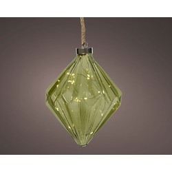 Micro LED diamant binnen dia16-H20cm green/warm white