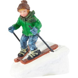 Rudolph op de ski s 4x4,5x5,5 cm - Luville