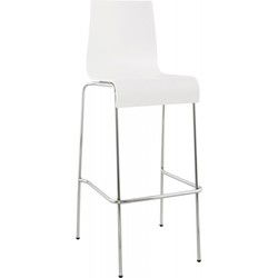 KWATRO hoge kruk 50x49x104 cm Wit