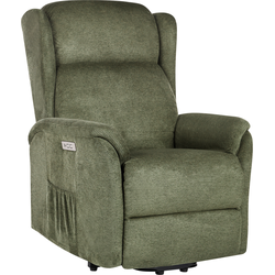 Beliani ELEGY - Fauteuil-Groen-Polyester