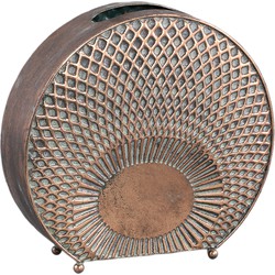 PTMD Yoeri Copper iron pot scales pattern round small