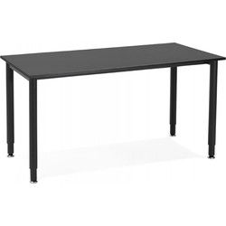FOCUS vergadertafel 160x80x75 cm Zwart