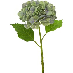 Kunst Hortensia 55 cm blauw | NeverLeafs