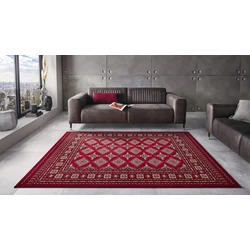 Klassiek vloerkleed - Laagpolig - Buchara - Rood - 200 X 290 CM