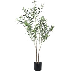 PTMD Kunstplant Olive - 92x65x126 cm - Polyester - Groen