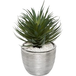 Atmosphera Kunstplant - in keramische pot - 27 cm - Kunstplanten