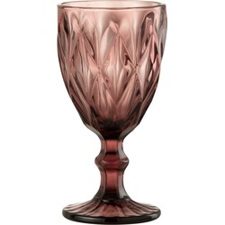 Wijnglas | Glas | Rood | 8.5x8.5x (h)17.5 Cm