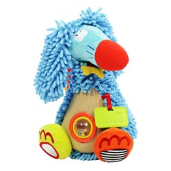 Dolce Dolce Toys speelgoed Classic activiteitenknuffel Afghaanse windhond Alfonso - 32 cm
