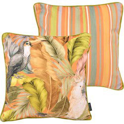 Velvet Noura Groen | 45 x 45 cm | Kussenhoes | Velvet/Polyester