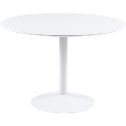 Vino houten eettafel wit - Ø 110 cm
