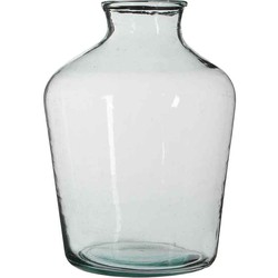 Mica Decorations fles vienne glas maat in cm: 41 x 23 transparant 10 liter