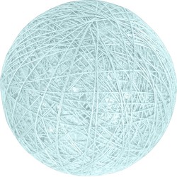 5 stuks - Lichtblauw - Cotton Ball