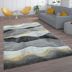 Laagpolig Modern Vloerkleed Smarela - Grijs - 160x230 cm