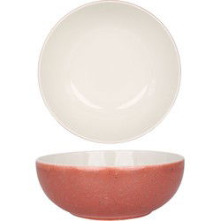 Rinart Diepbord - Rosa - Porselein - 23 cm (2000cc) - set van 6