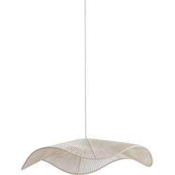 Light & Living - Hanglamp RAFA - Ø70x15cm - Wit