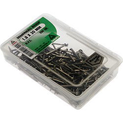 Draadnagel bk 1.8x30mm rvs 200gr