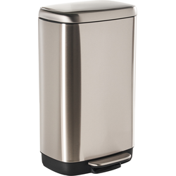 ECOCOLLECT - Prullenbak - Zilver - 30 l - IJzer