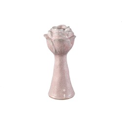 PTMD Vaas Minerva - 14x14x30 cm - Keramiek - Roze